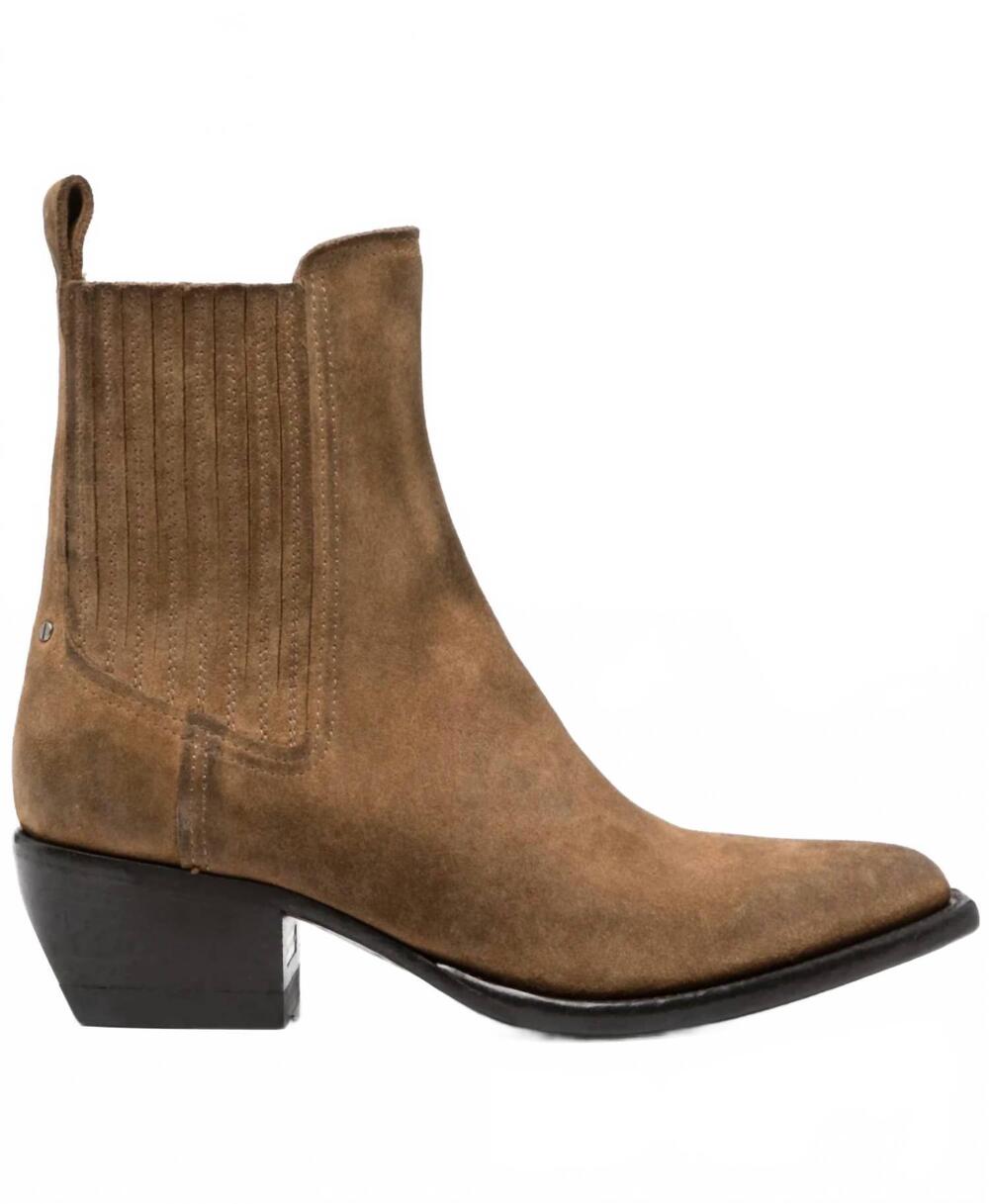 NEW GOLDEN GOOSE women's debbie ankle boots in brown